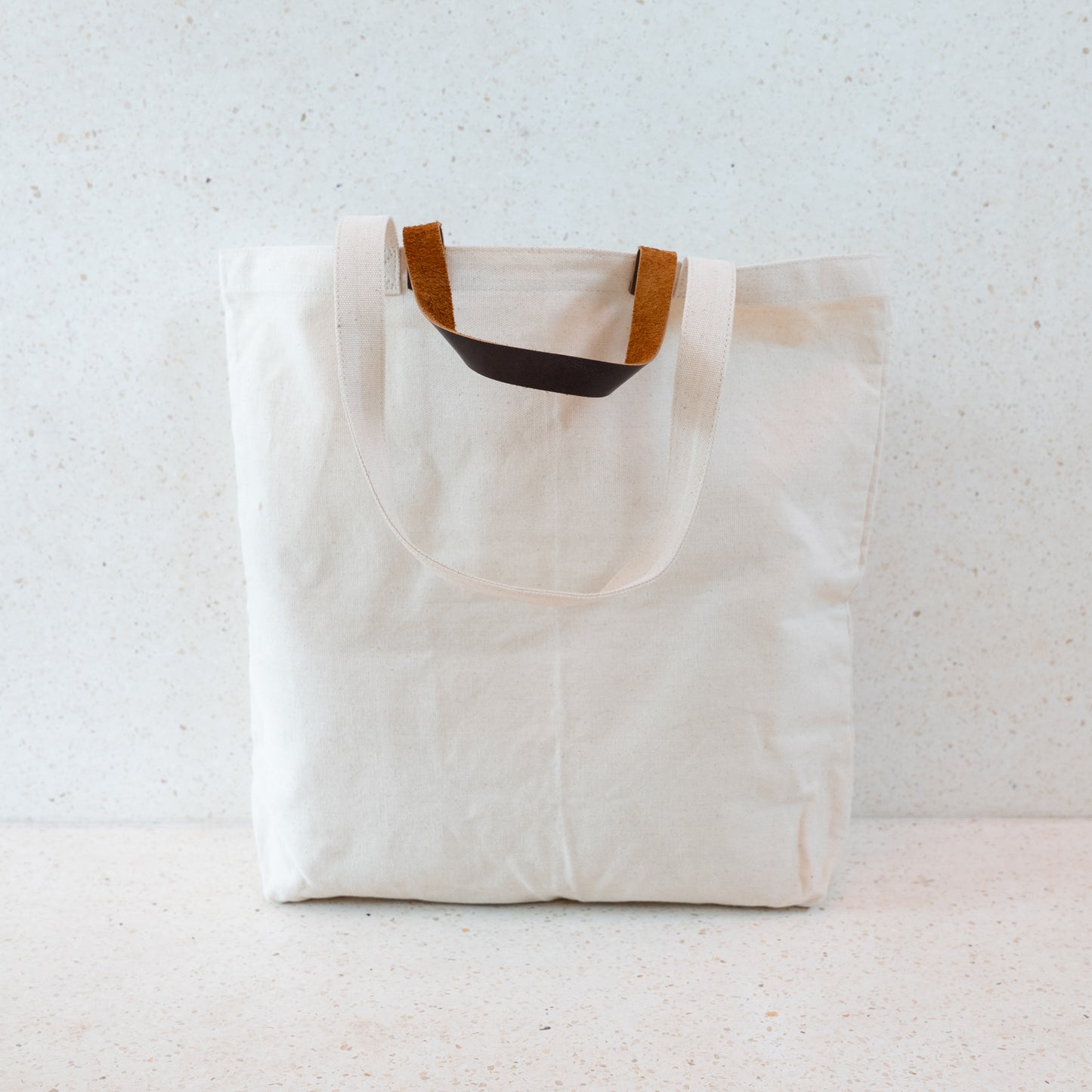 Tote bag leather